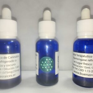 Extracto de Cannabis Ratio 1:1 Quimiotipo II Disuelto en Glicerina Vegetal